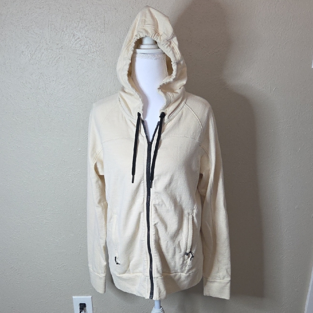 Kuhl Cream Hooded Jacket